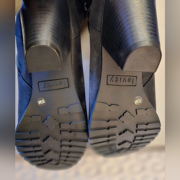 Levity Norma women's boots size 8.50 color black. New Never worn heel 3" NWOT - Picture 8 of 13